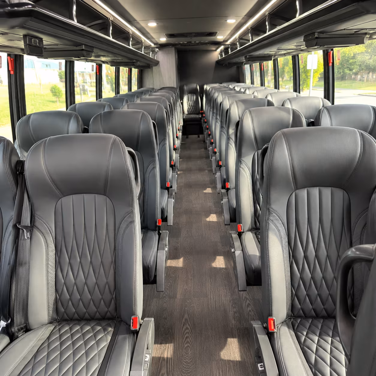 Cary Airport Shuttle & Transportation party bus exterior