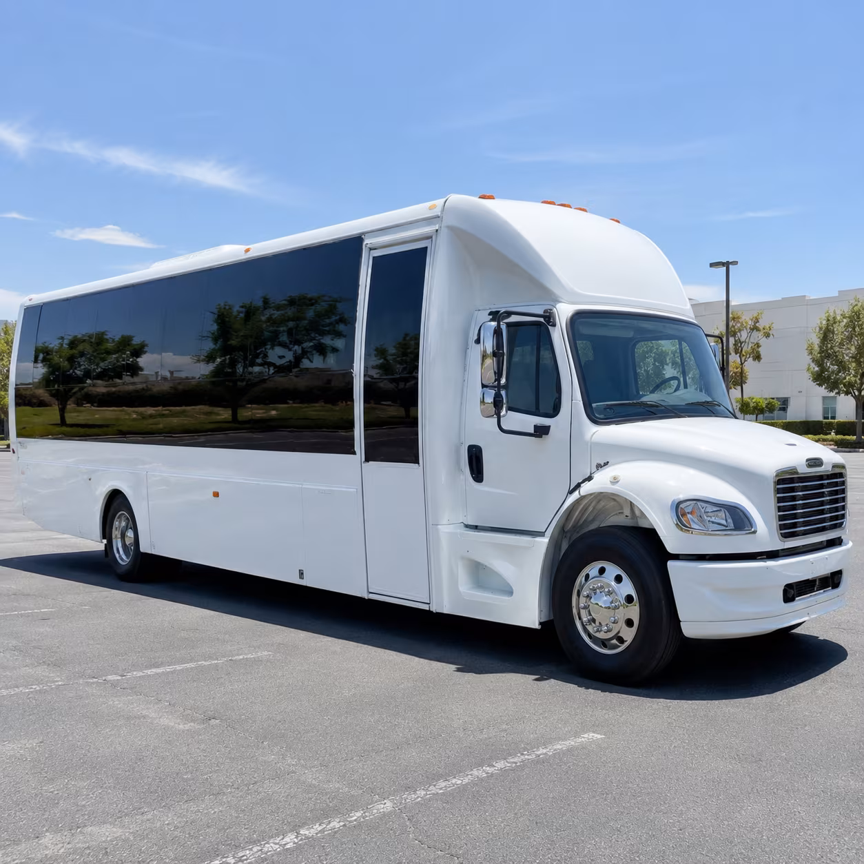 Cary Birthday, Sweet 16, & Quinceañera Transportation party bus exterior