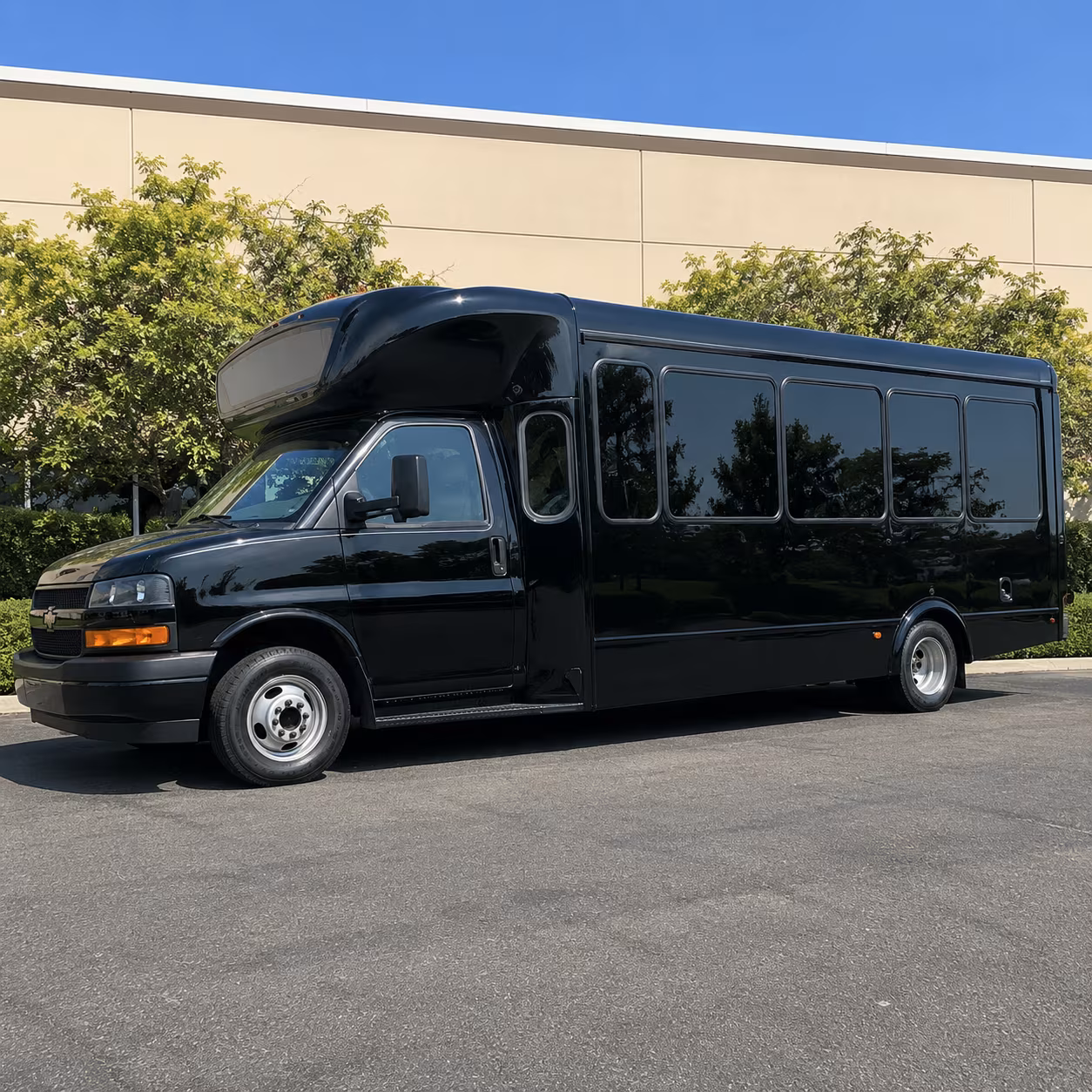Cary Concert & Music Festival Transportation party bus exterior