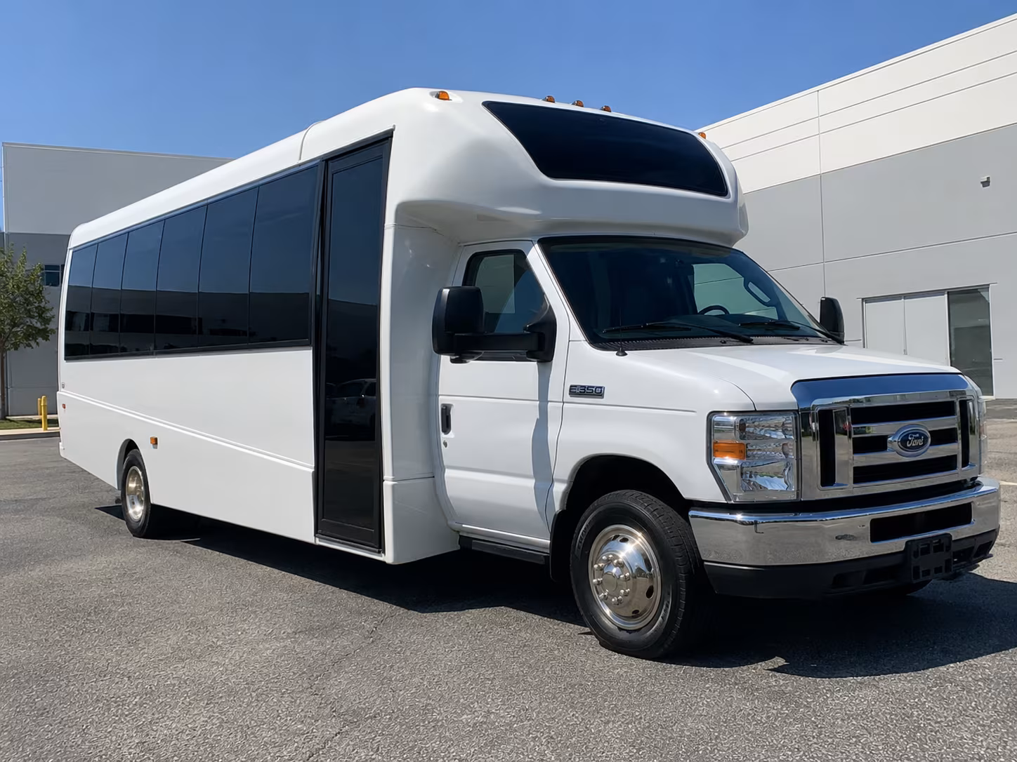 Cary Corporate Transportation party bus exterior