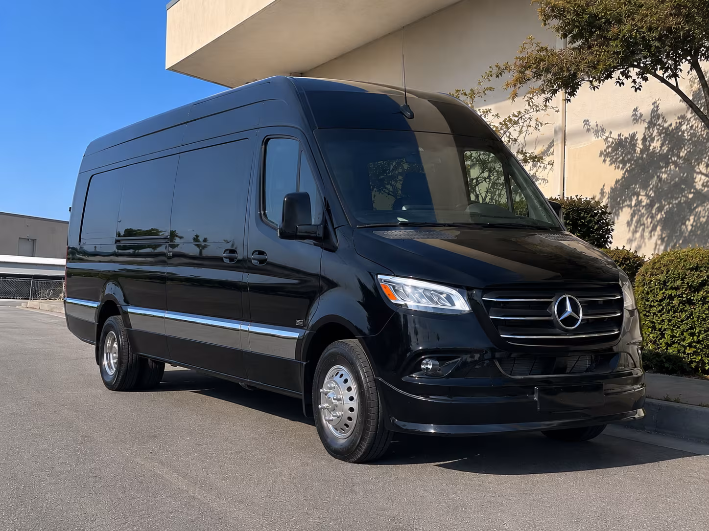 Cary Corporate Transportation party bus exterior