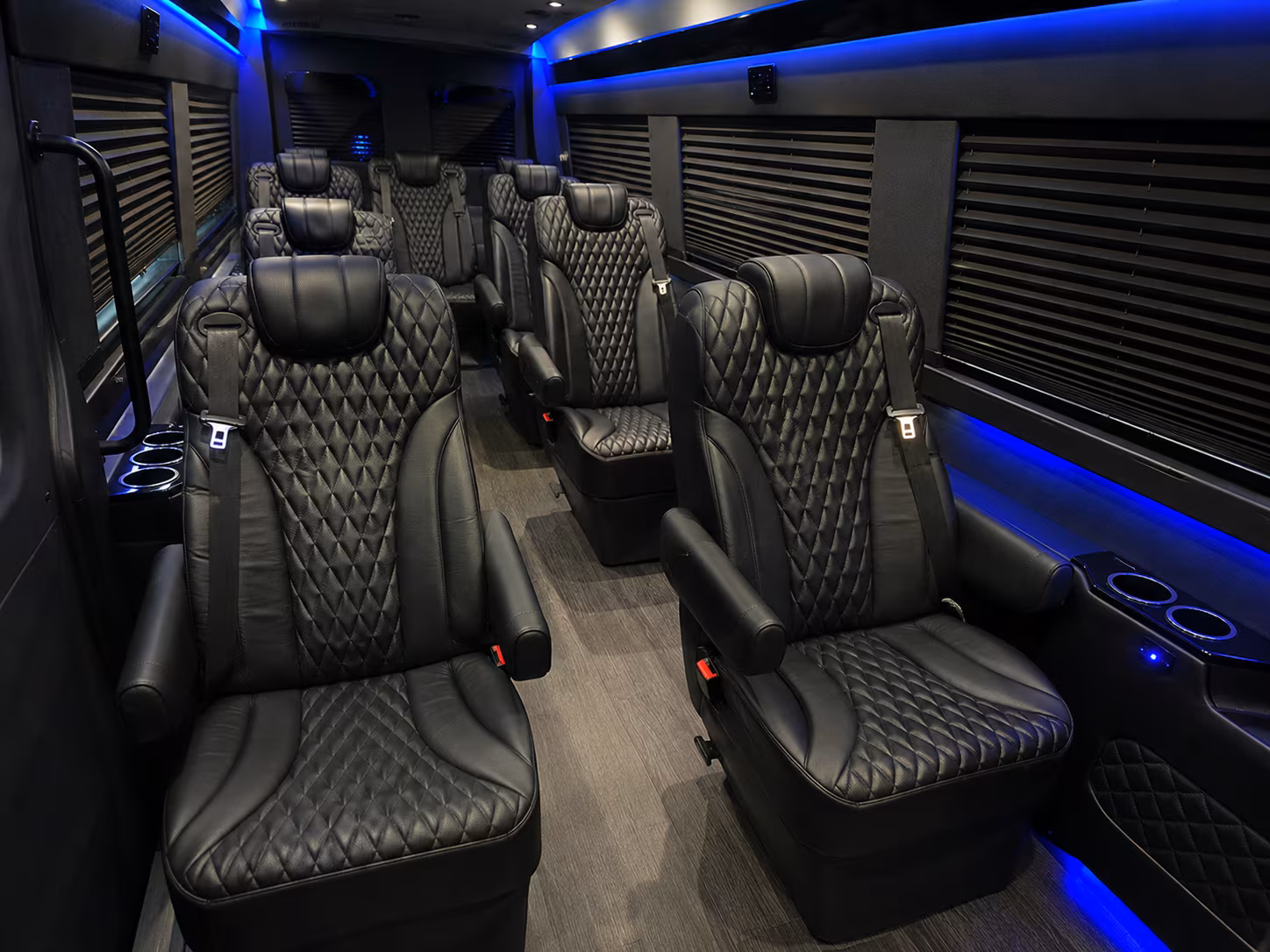 Cary Corporate Transportation party bus exterior