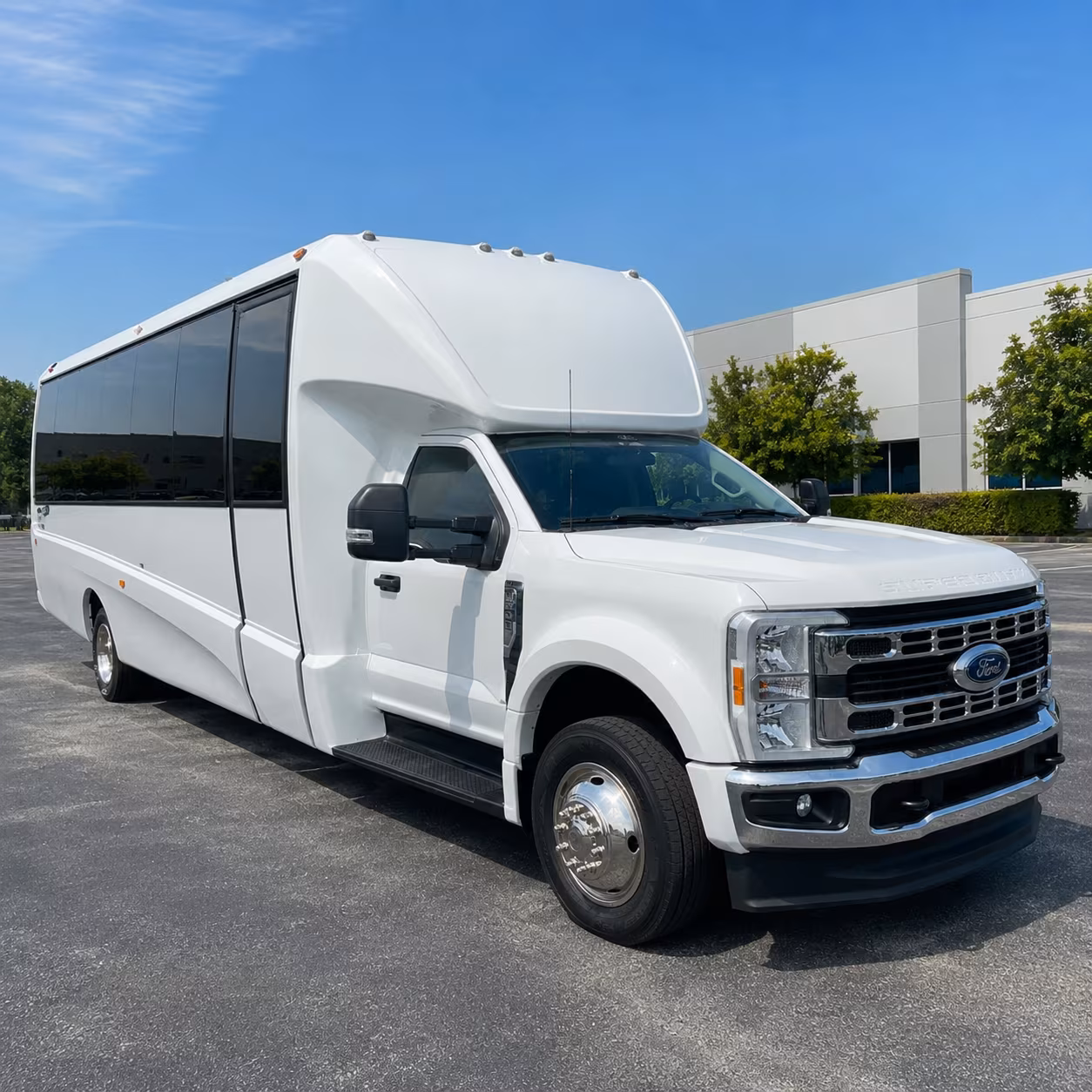 Cary School Event Transportation party bus interior
