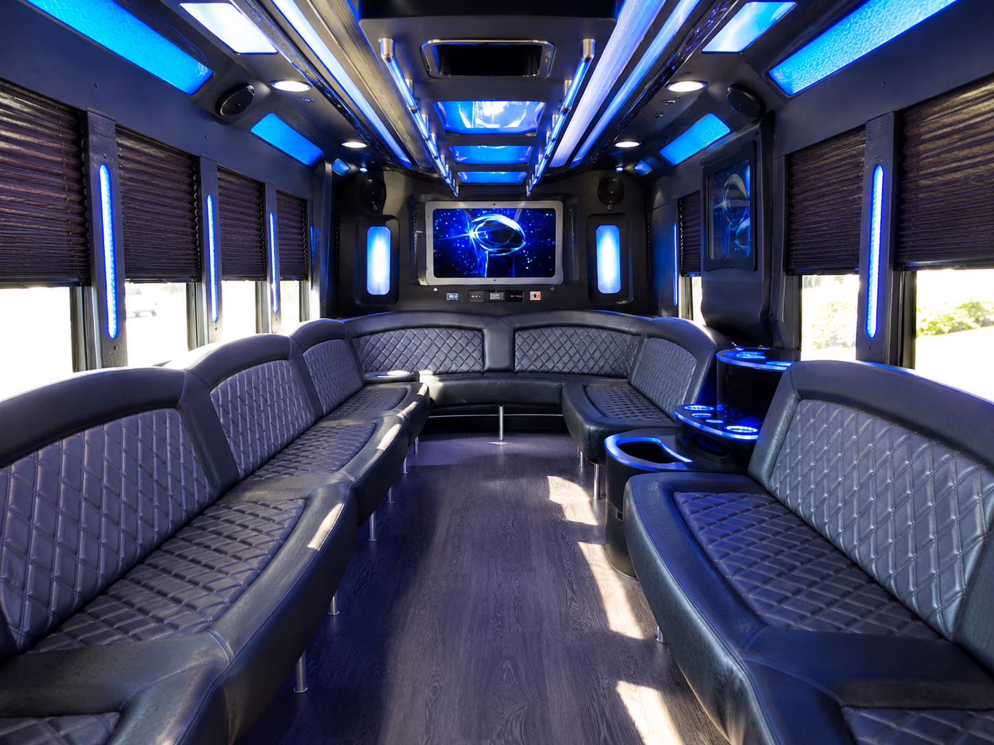 Cary Winery Tour & Pub Crawl Transportation party bus exterior