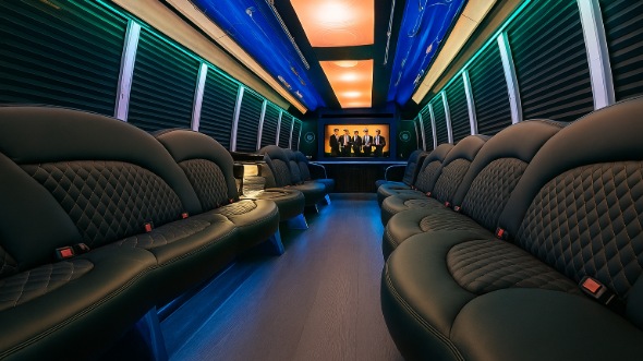 cary 20 passenger party bus rental
