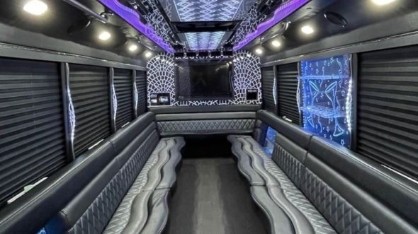 high point 20 passenger party bus